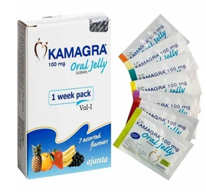 Kamagra Oral Jelly – 7 Sachets per Box